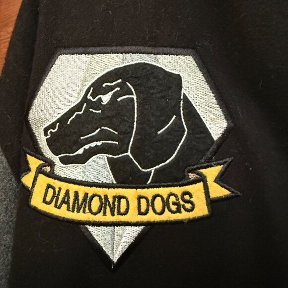 Limited Edition Insert coin Metal Gear Solid 5 Varsity Jacket - Picture 2 of 4